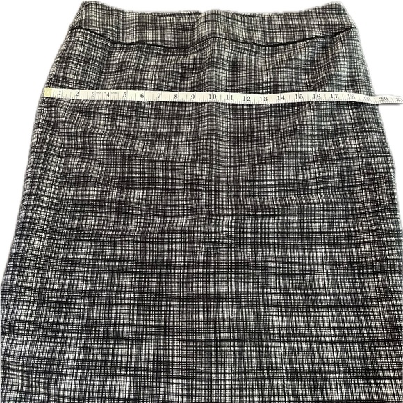 Woman’s Kasper black white tweed skirt size 12 - Picture 5 of 8